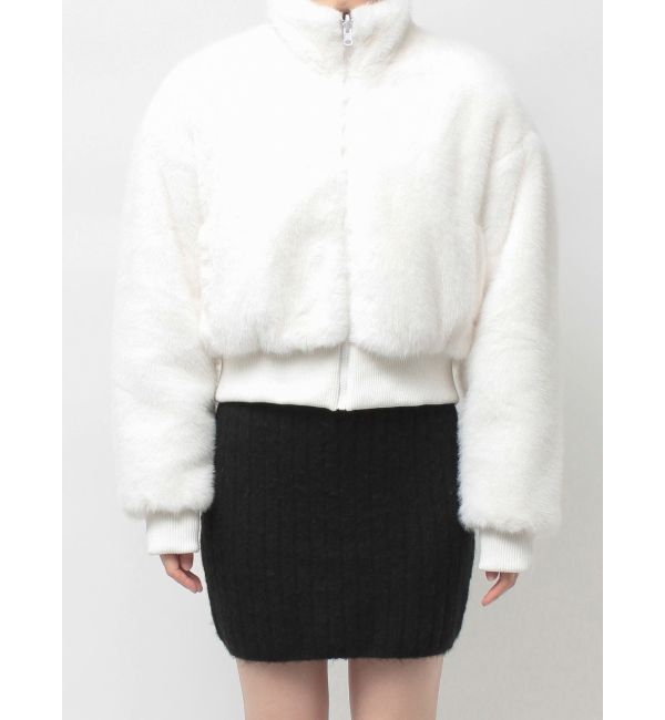 GYDA「STUPID IN RICH REVERSIBLE ECO FURブルゾン」|ブルゾン・スタジャン|