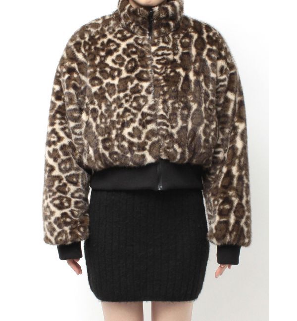 GYDA「STUPID IN RICH REVERSIBLE ECO FURブルゾン」|ブルゾン・スタジャン|