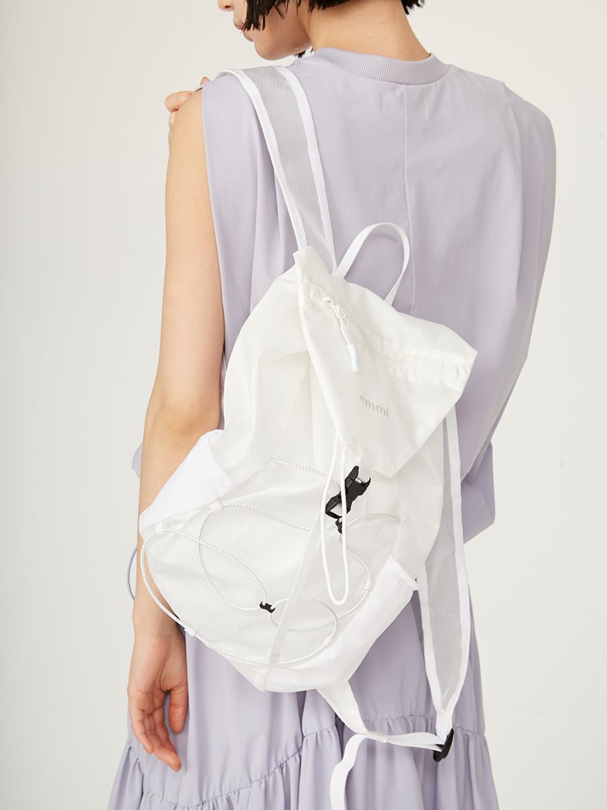 emmi atelier「【限定カラー】パッカブルバックパック」|リュック|