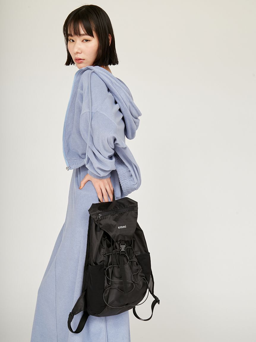 emmi atelier「【限定カラー】パッカブルバックパック」|リュック|