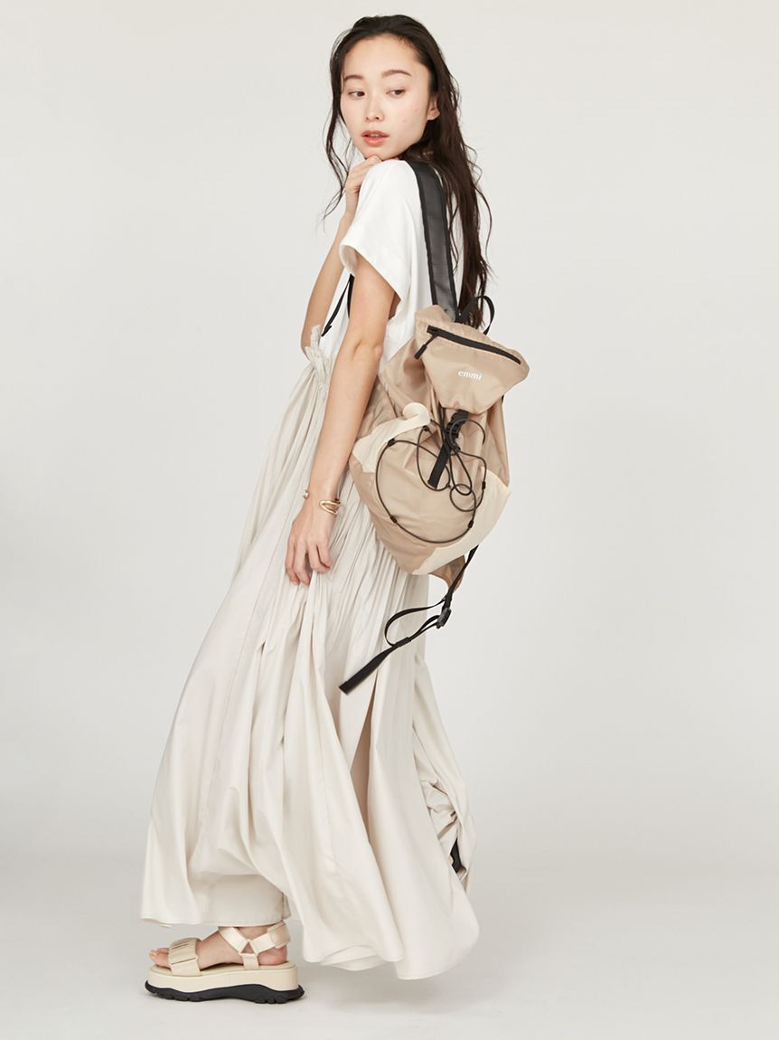 emmi atelier「【限定カラー】パッカブルバックパック」|リュック|