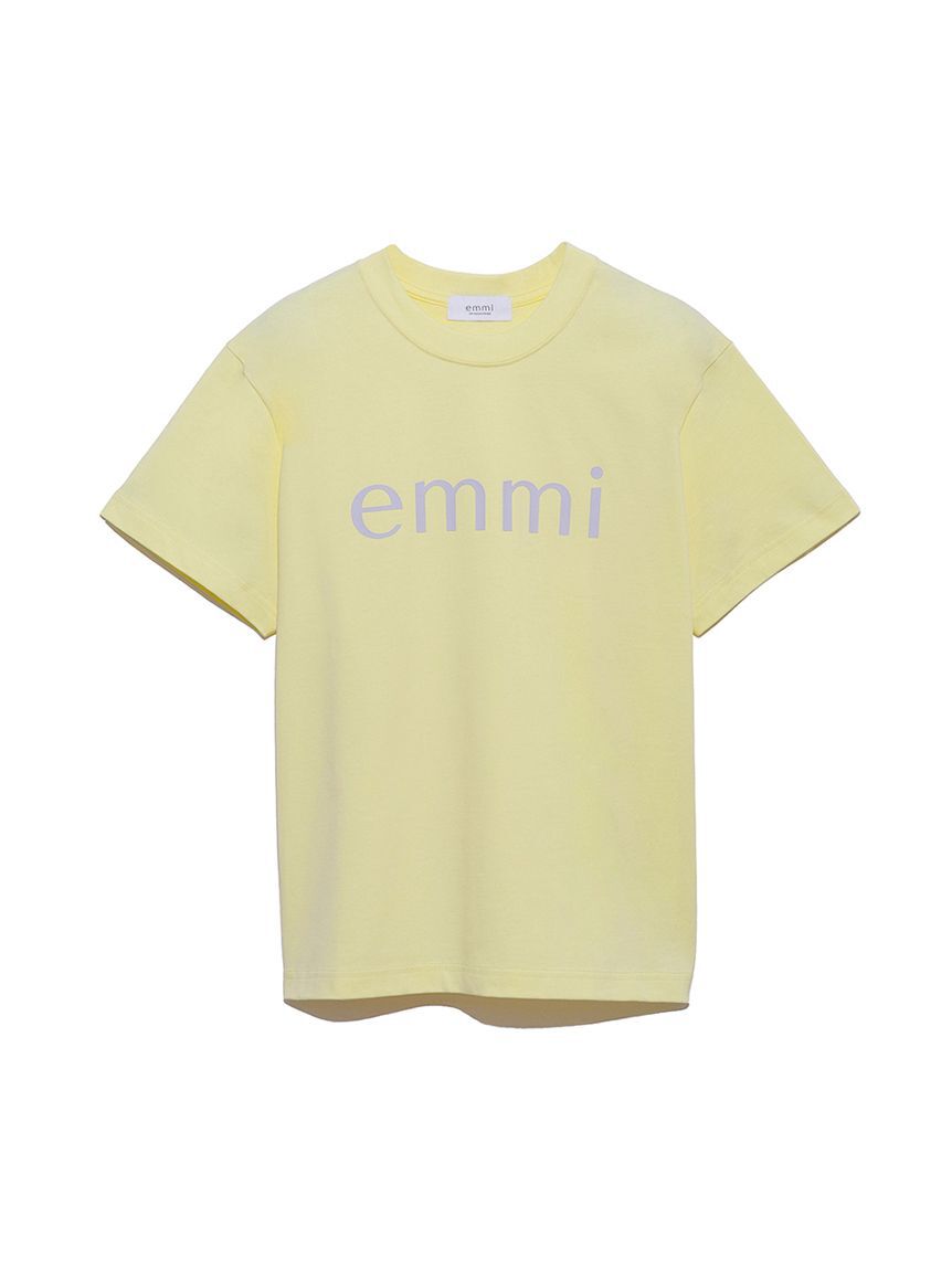 emmi atelier「【ONLINE限定カラーあり】eco emmiロゴTシャツ/UVカット」|Tシャツ・カットソー|