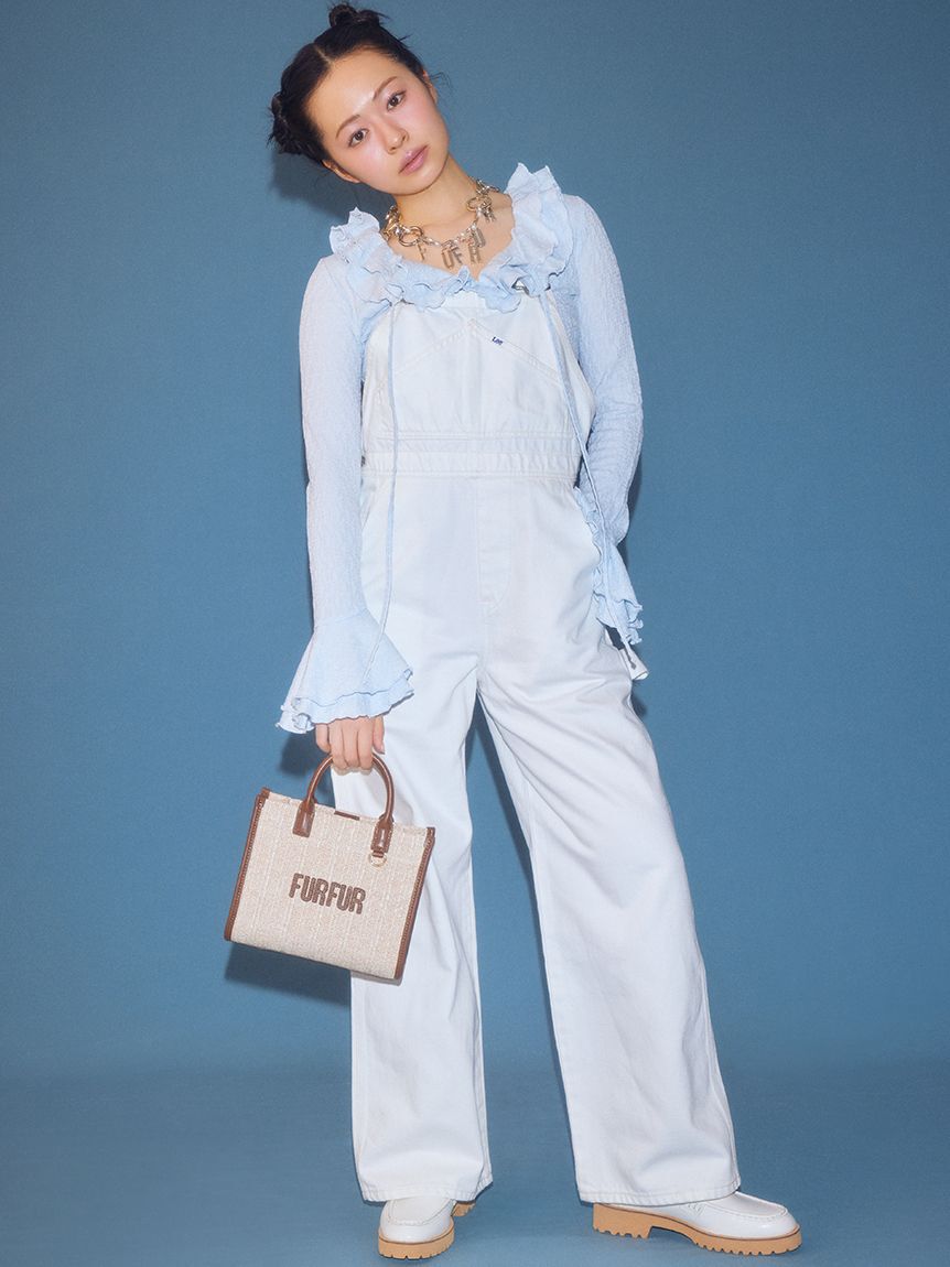 FURFUR「ラッフルフリルプルオーバー」|シャツ・ブラウス|