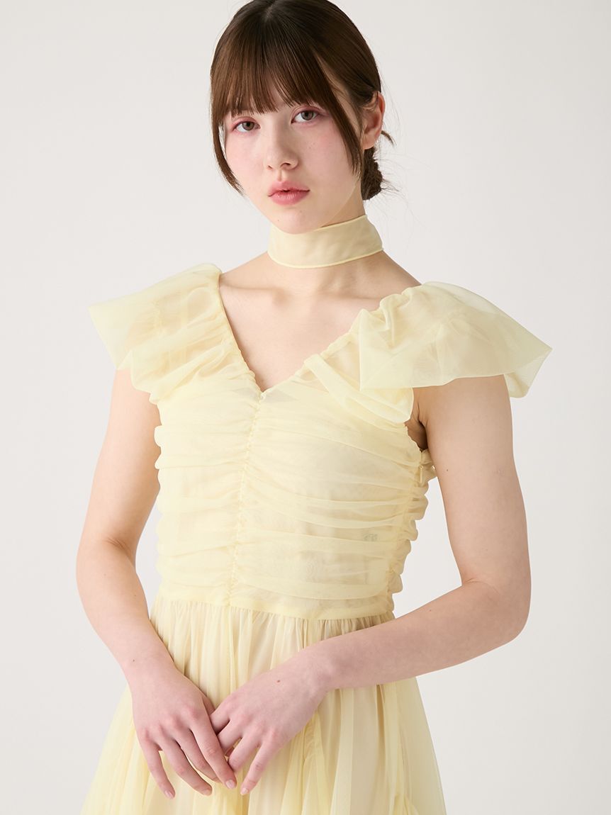FURFUR「ボリュームチュールドレス」|ドレス|