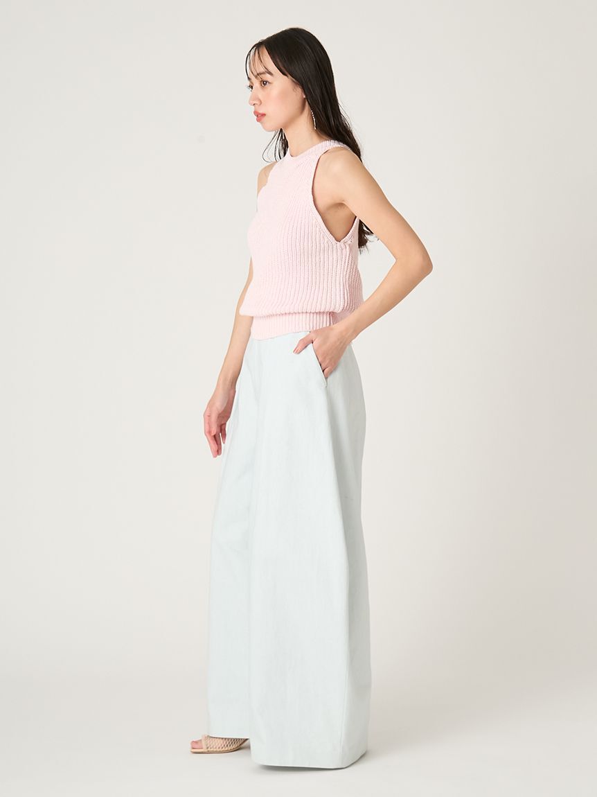 FRAY I.D「ワイドバレルレッグパンツ」|チノ|