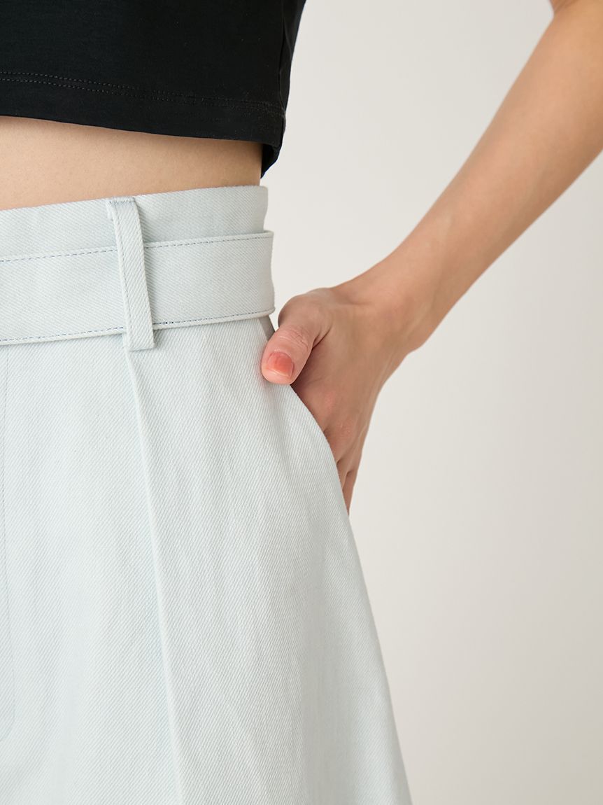 FRAY I.D「ワイドバレルレッグパンツ」|チノ|