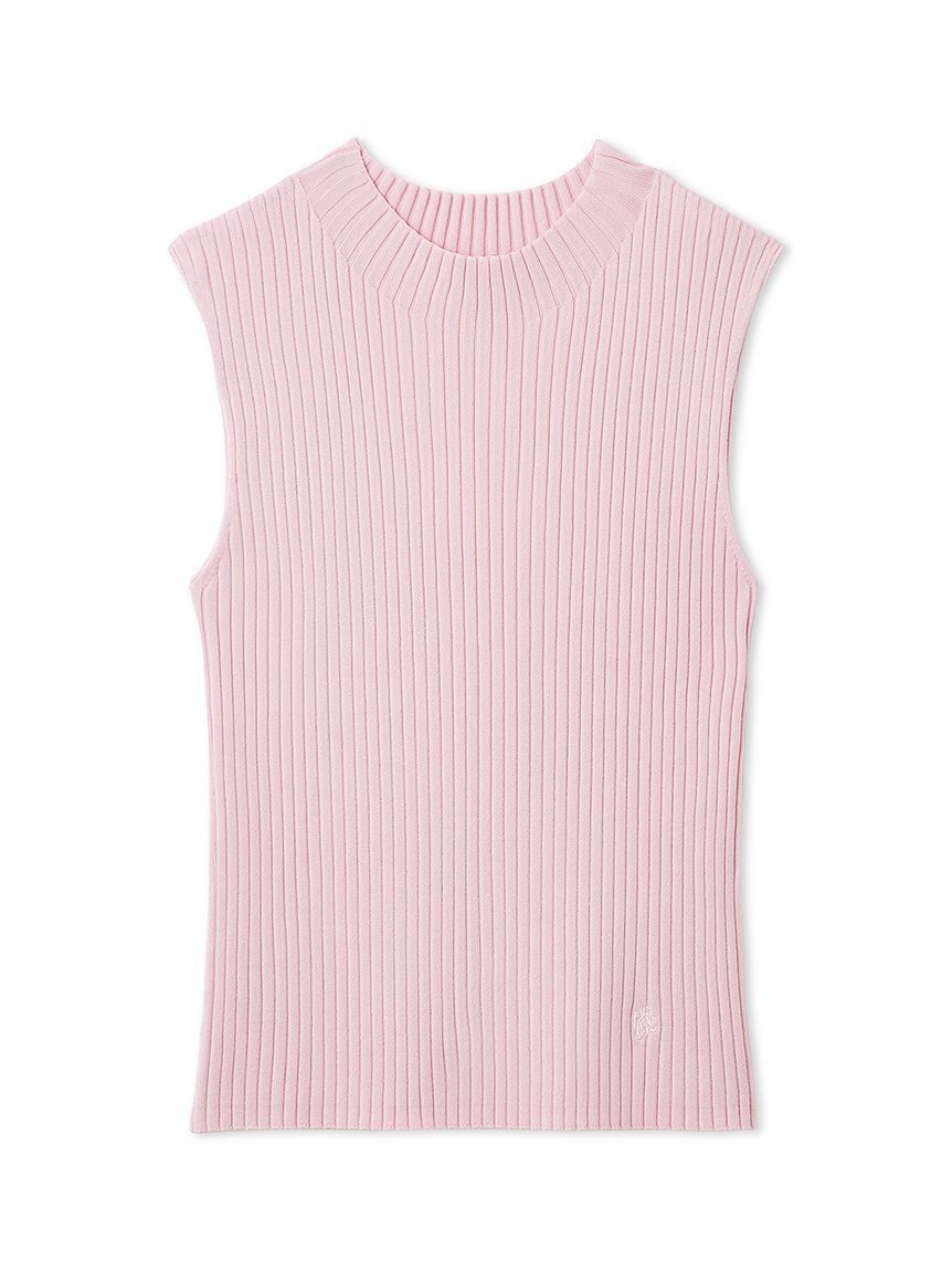 FRAY I.D「シルクブレンドハイネックノースリリブニット／ウォッシャブル」|ニット・セーター|