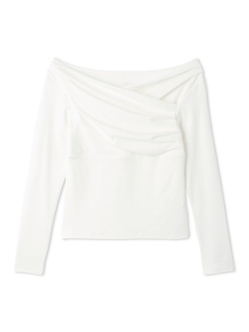 FRAY I.D「ギャザーオフショルカットソー」|Tシャツ・カットソー|