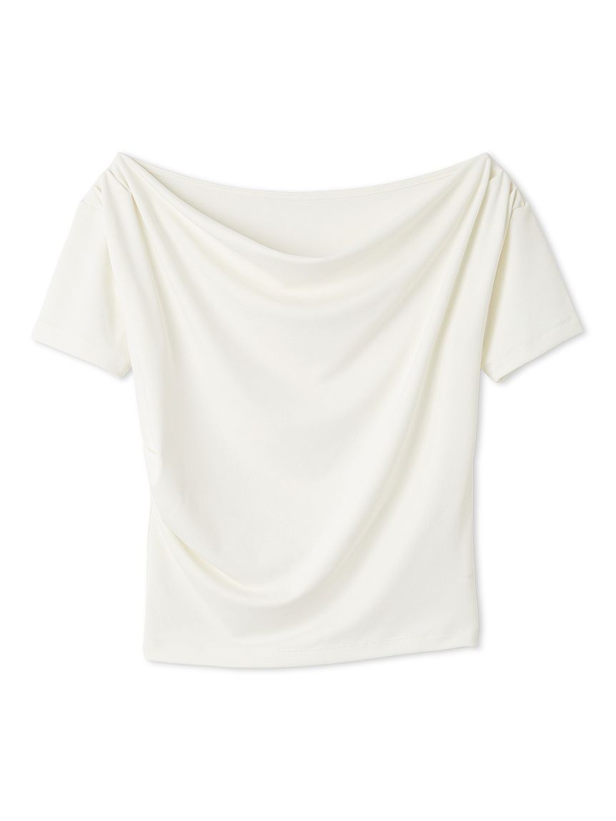 FRAY I.D「ドレープネックオフショルカットソー／ウォッシャブル」|Tシャツ・カットソー|