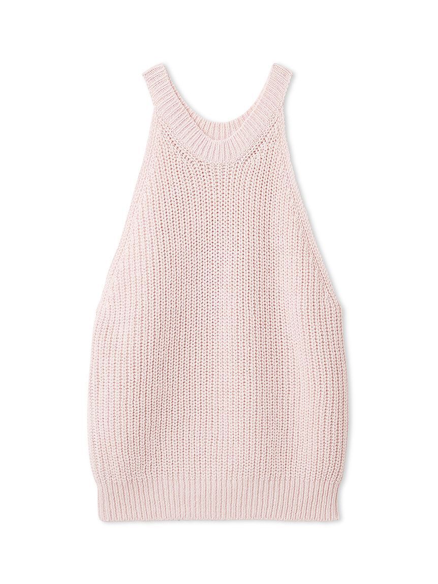 FRAY I.D「コットンリネンホルターネックニット」|ニット・セーター|PNK