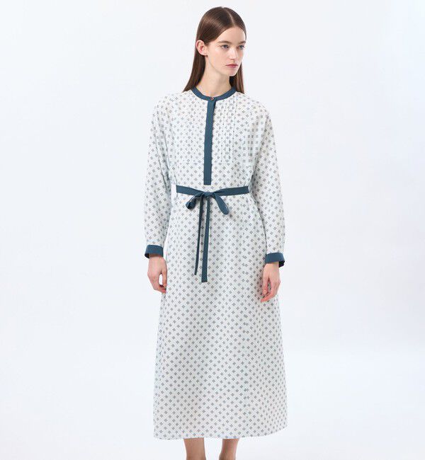 MACKINTOSH PHILOSOPHY「【CRANWELL DRESS(クランウェル ドレス)】ラッケンブースプリント」|ワンピース|グレー