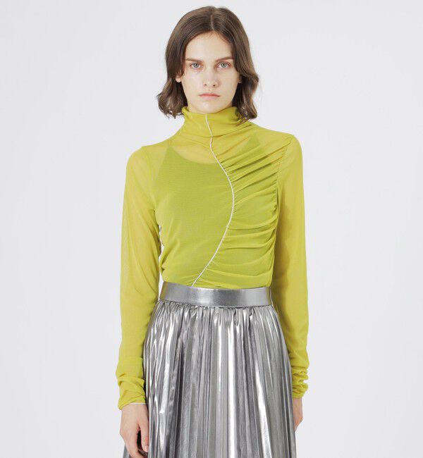  「シアーギャザープルオーバー」|その他|イエロー