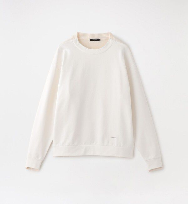  「スウェットコンビプルオーバー」|Tシャツ・カットソー|