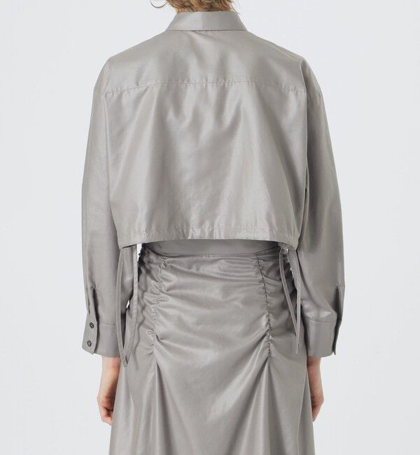  「グロッシークロップドシャツ」|シャツ・ブラウス|