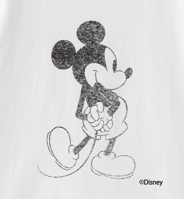  「【ミッキーマウス / LOVELESS限定】プリントTシャツ(バックスタイル)」|Tシャツ・カットソー|