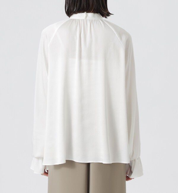  「ヴィンテージサテンボウタイブラウス」|シャツ・ブラウス|