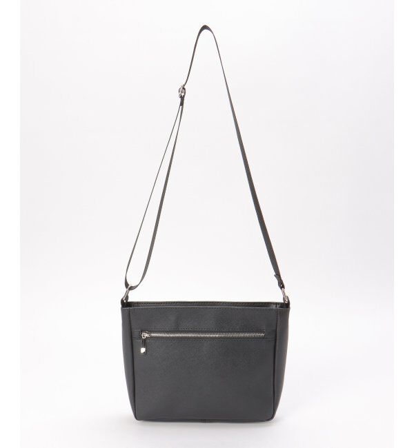 ikka「サフィアーノタッチショルダーバッグ」|その他|ブラック
