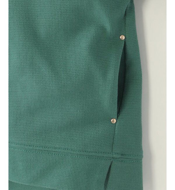 ikka kids「【親子おそろい】ミニワッフルスピンドルパーカー（120~160cm）」|Tシャツ・カットソー|