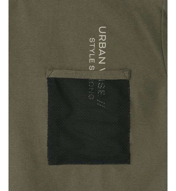 ikka kids「【セットアップ対応】GOKU楽速乾メッシュポケTシャツ（120~160cm）」|Tシャツ・カットソー|