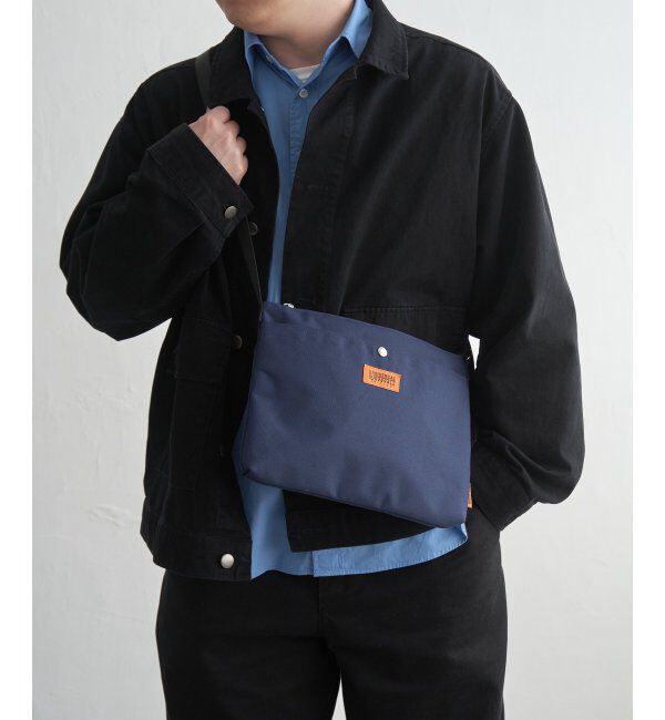 ikka「UNIVERSAL OVERALL ユニバーサルオーバーオール 撥水サコッシュ」|その他|ネイビーブルー