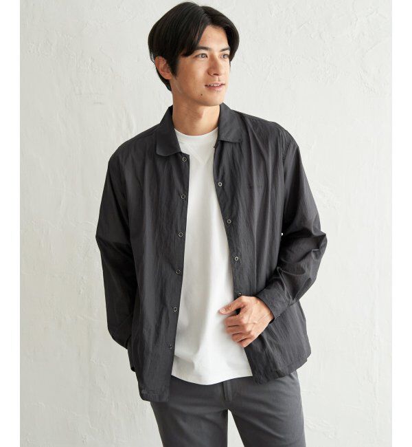 ikka「カルスギシャウター」|ブルゾン・スタジャン|チャコール