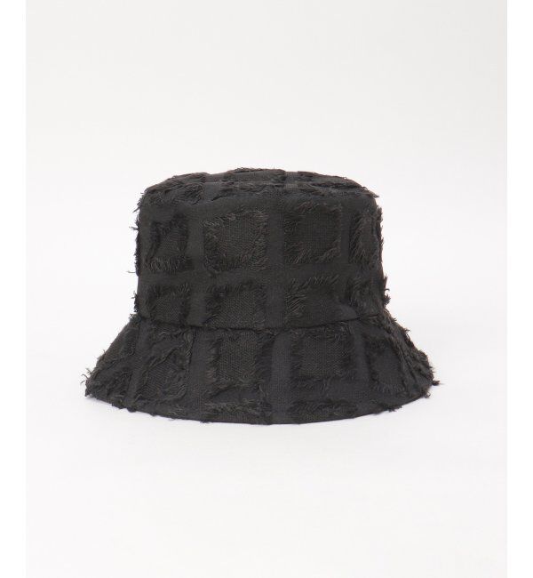 VENCE share style「フリンジチェックバケットハット」|その他|