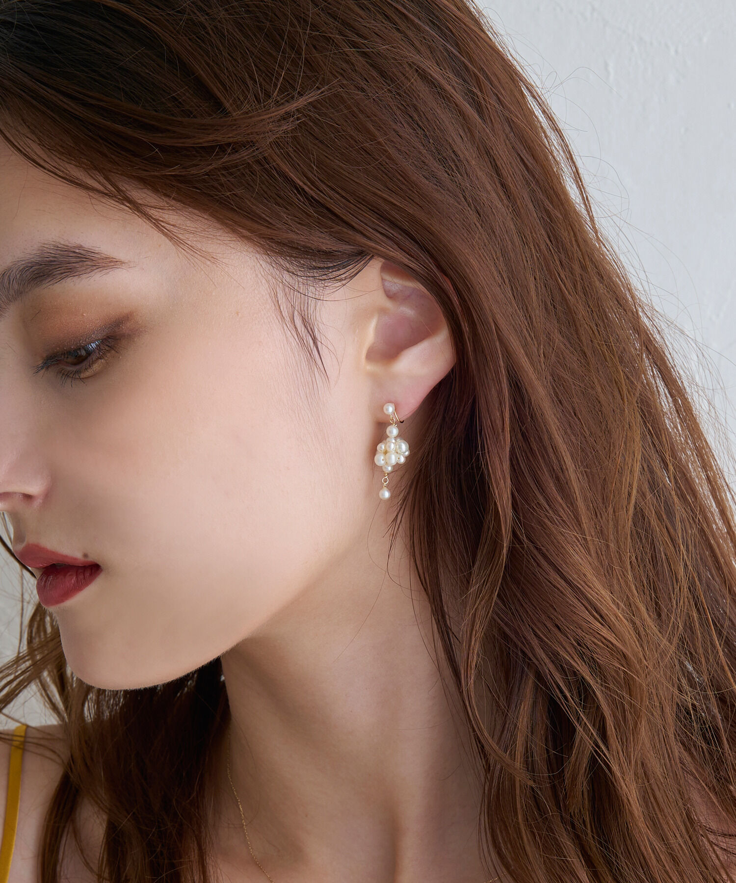 JUPITER「【K10】フルーツパールイヤリング」|イヤリング|