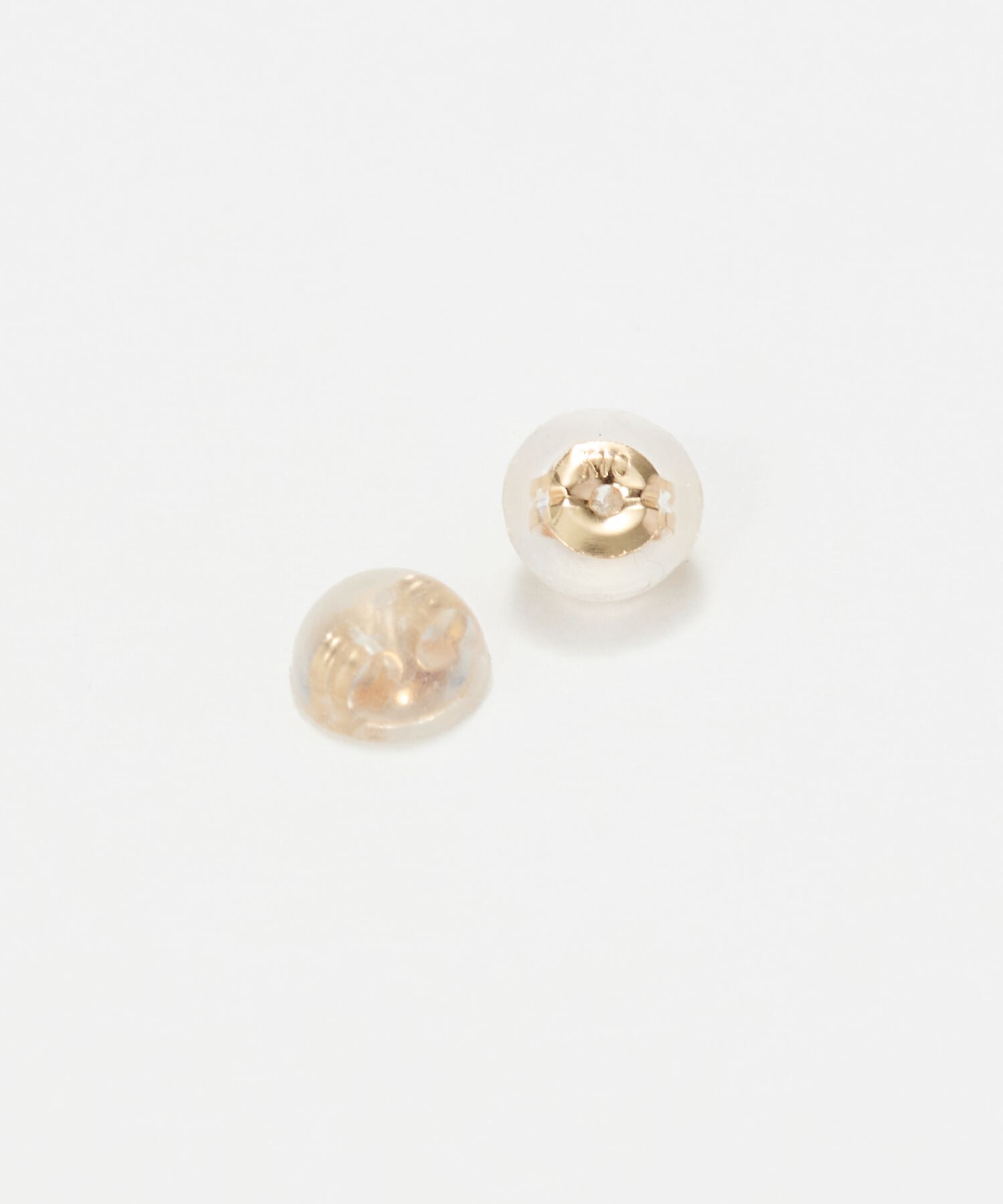 JUPITER「【K10】天然石キューブカットピアス オニキス」|ピアス|