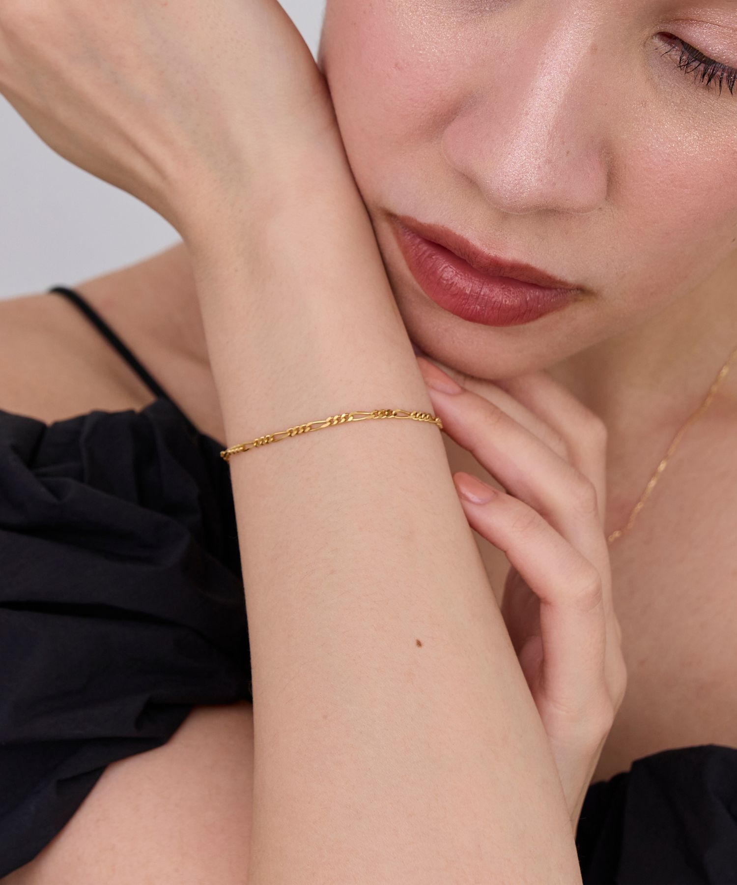 JUPITER「【SV】チェーンブレスレット　ニッケルフリー/金属アレルギー」|ブレスレット・バングル|