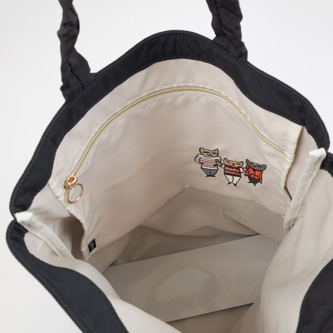  「THETHREECATS刺繍TOTE」|トートバッグ|