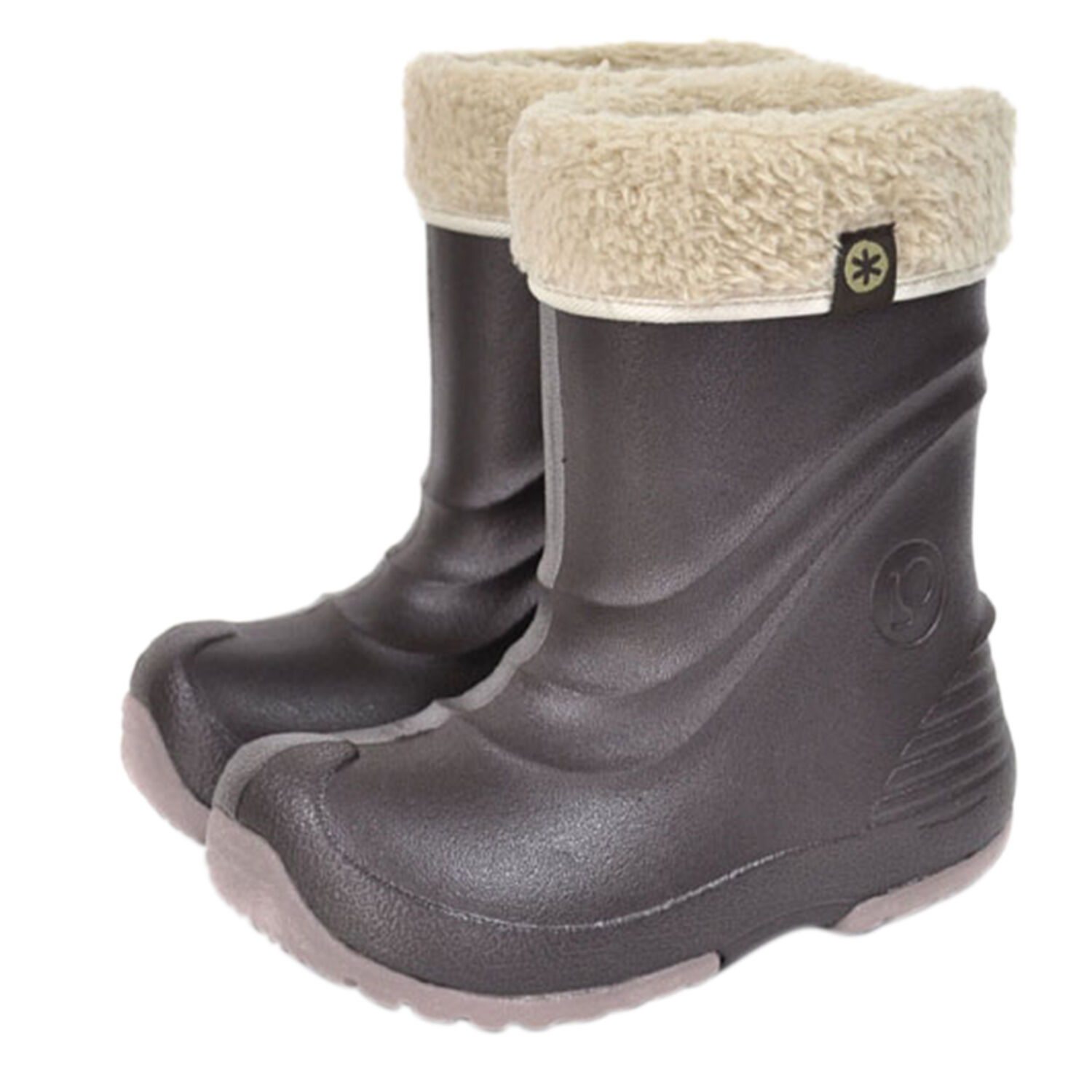 BACKYARD FAMILY「スノーブーツ キッズ プーキーズ 通販 pookies スノーシューズ 子供 こども 長靴 雪靴」|レインシューズ|ブラウン1