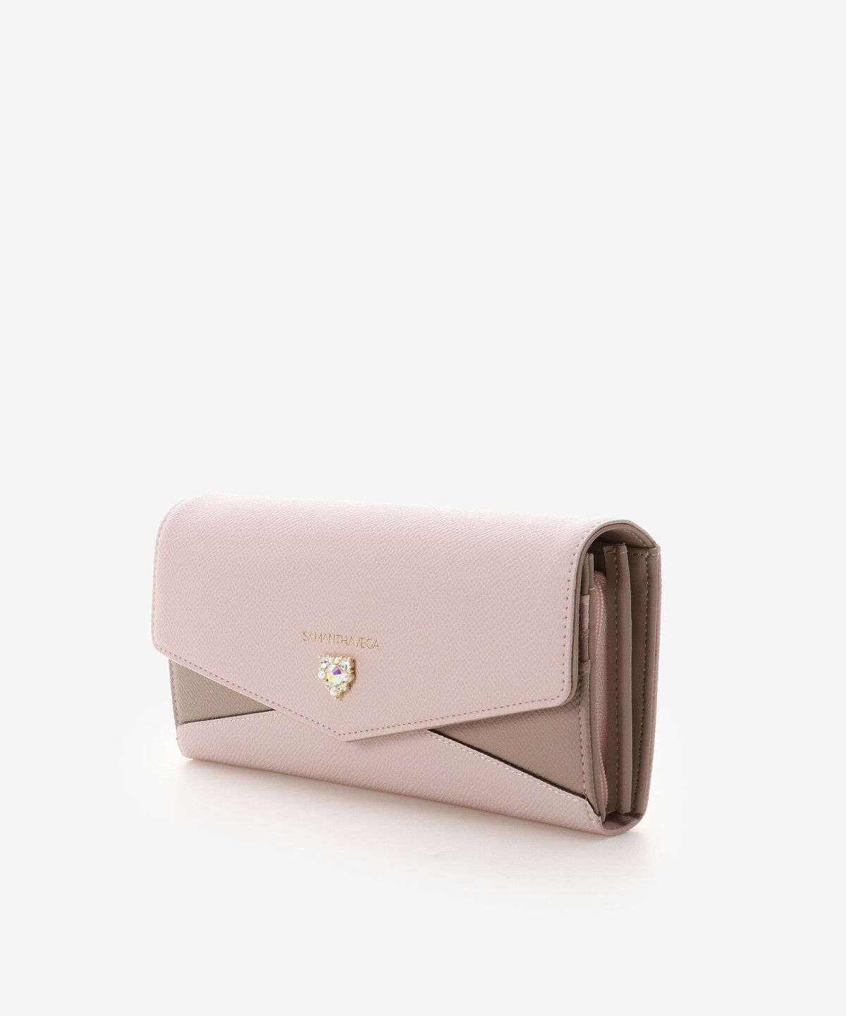 Samantha Vega「ハートビジュー付き長財布」|財布|