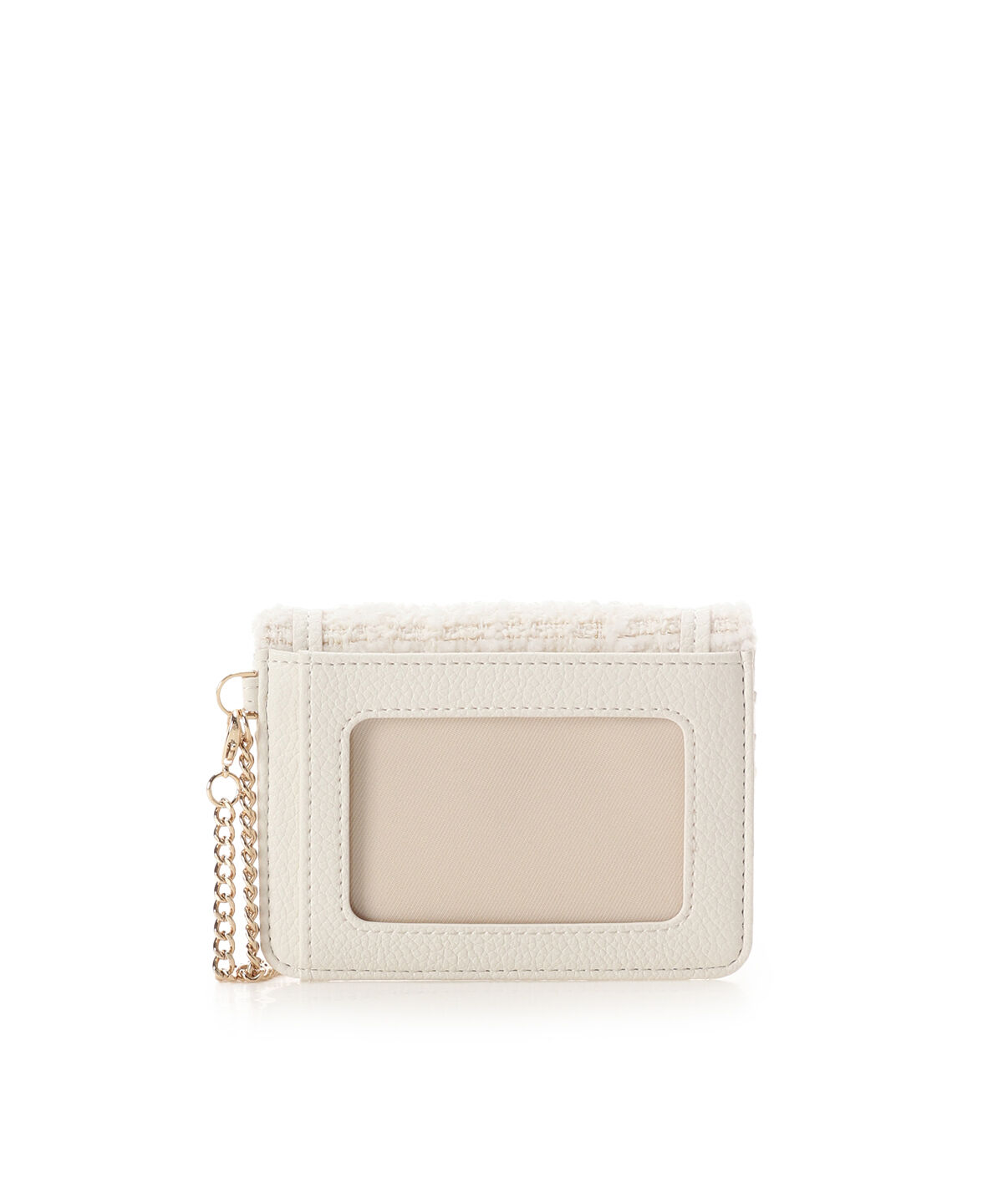 Samantha Vega「ソリッドリボンツイードパスケース」|定期入れ|