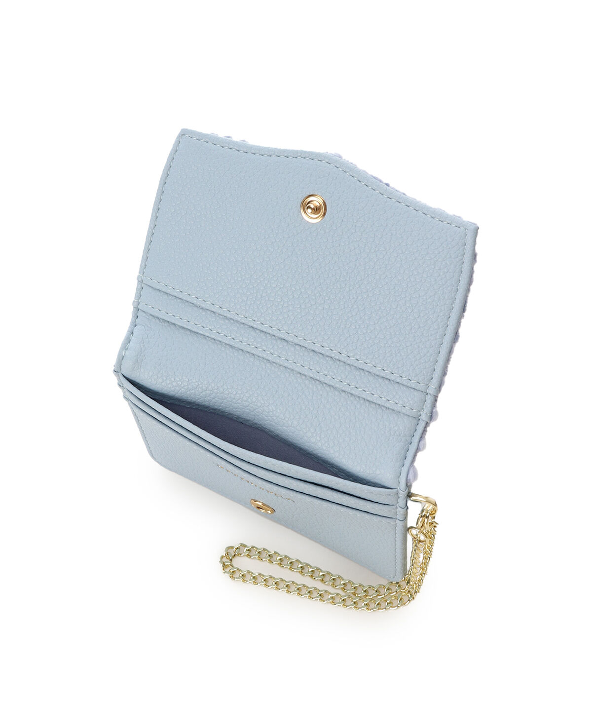 Samantha Vega「ソリッドリボンツイードパスケース」|定期入れ|