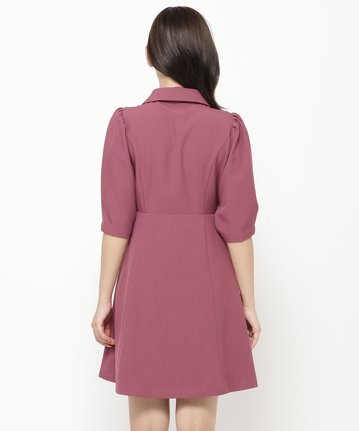 REDYAZEL「ジャケットレイヤードアシメミニワンピース」|ワンピース|