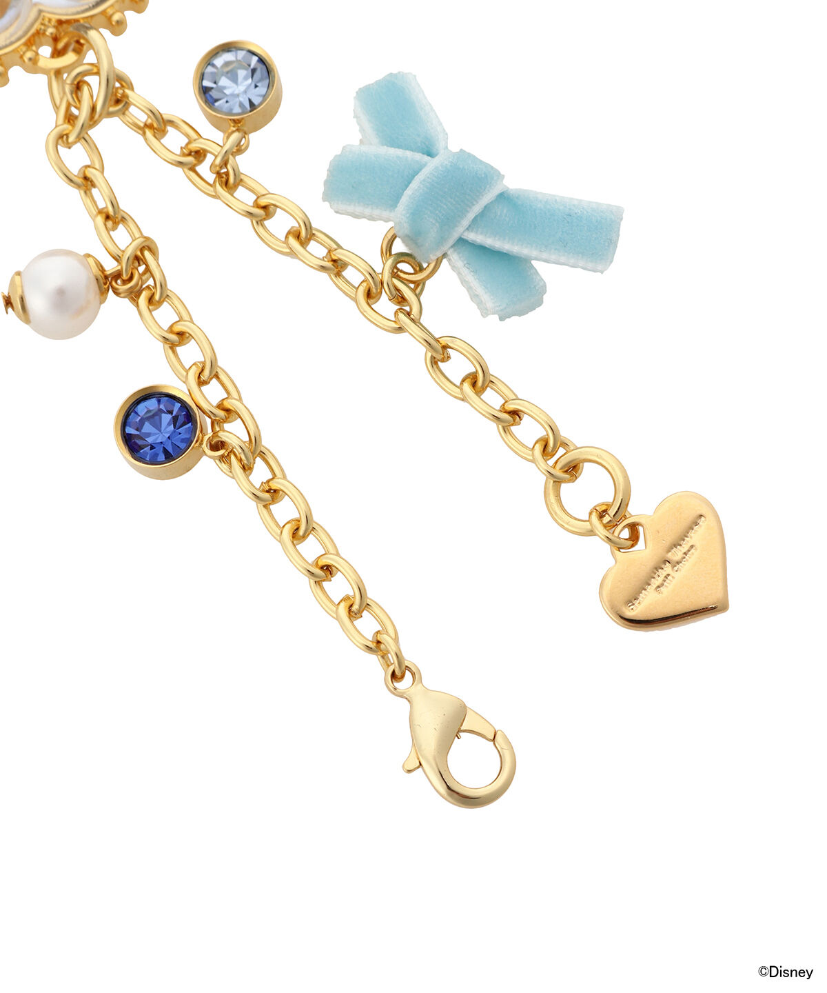 Samantha Thavasa Petit Choice「「ディズニープリンセスコレクション」バッグチャーム(シンデレラ)」|チャーム・キーホルダー|