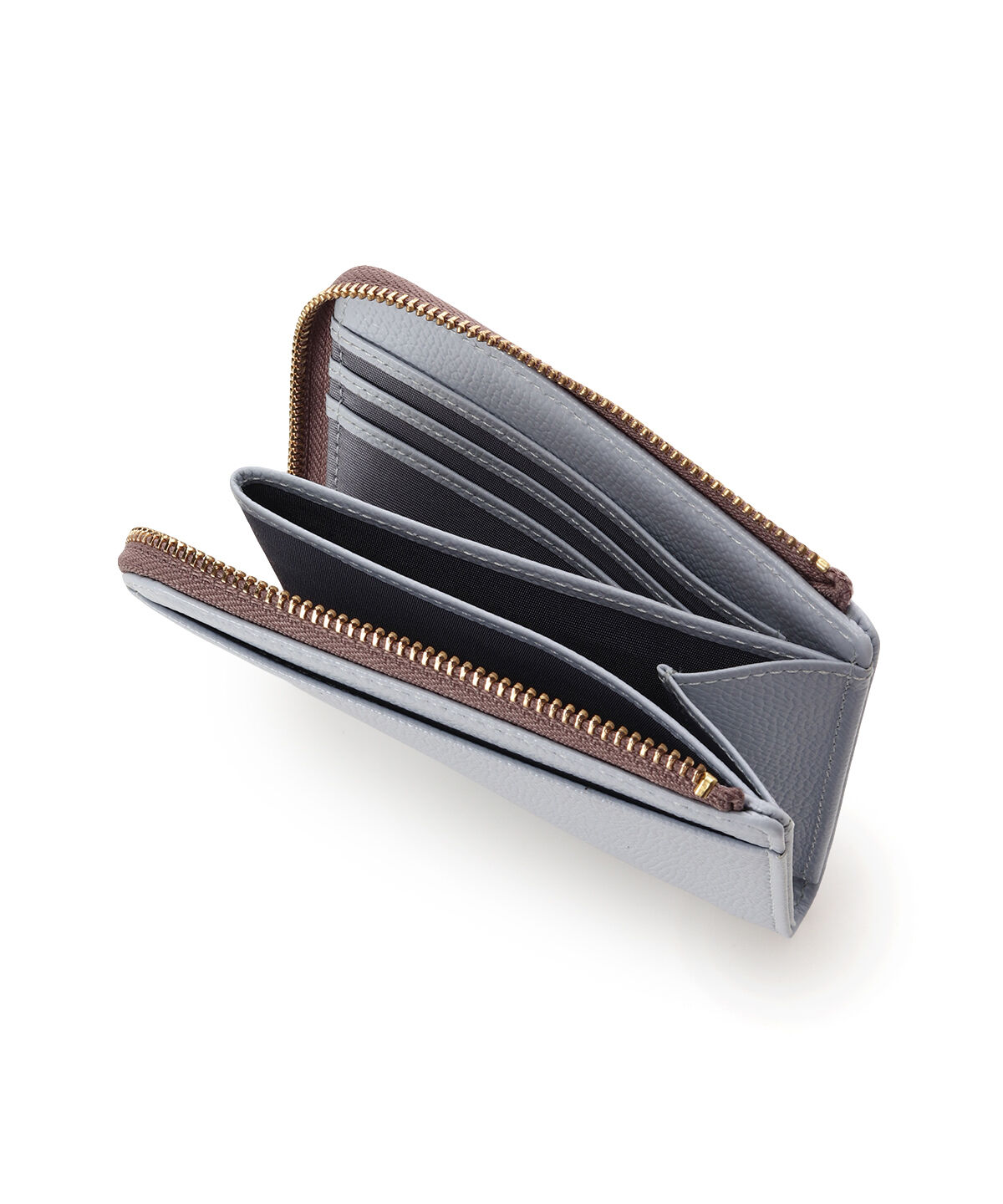 Samantha Thavasa Petit Choice「シンプルL字ファスナー 折財布」|財布|