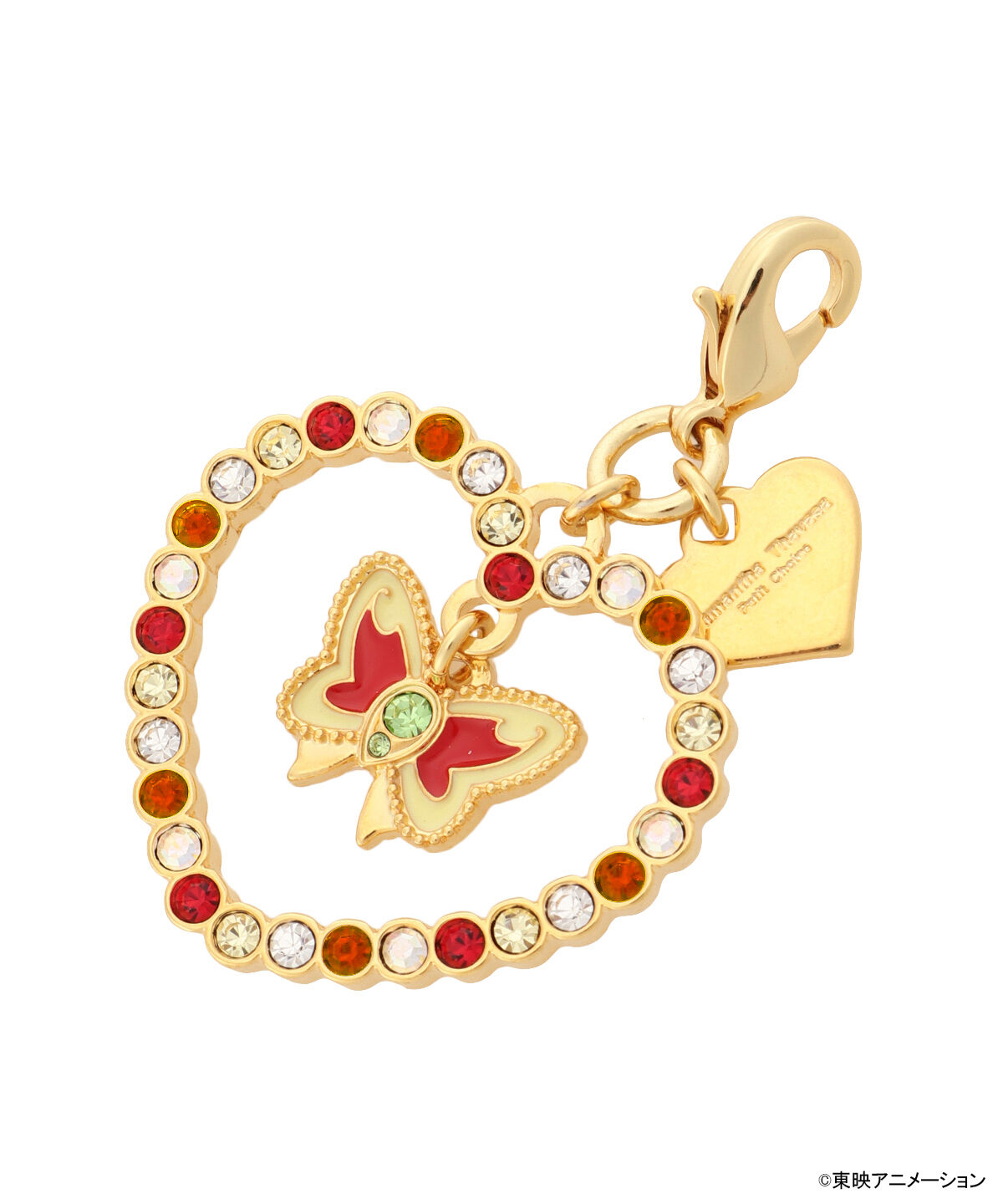 Samantha Thavasa Petit Choice「『Yes！プリキュア５GoGo！』コレクション ファスナーチャーム」|チャーム・キーホルダー|レッド