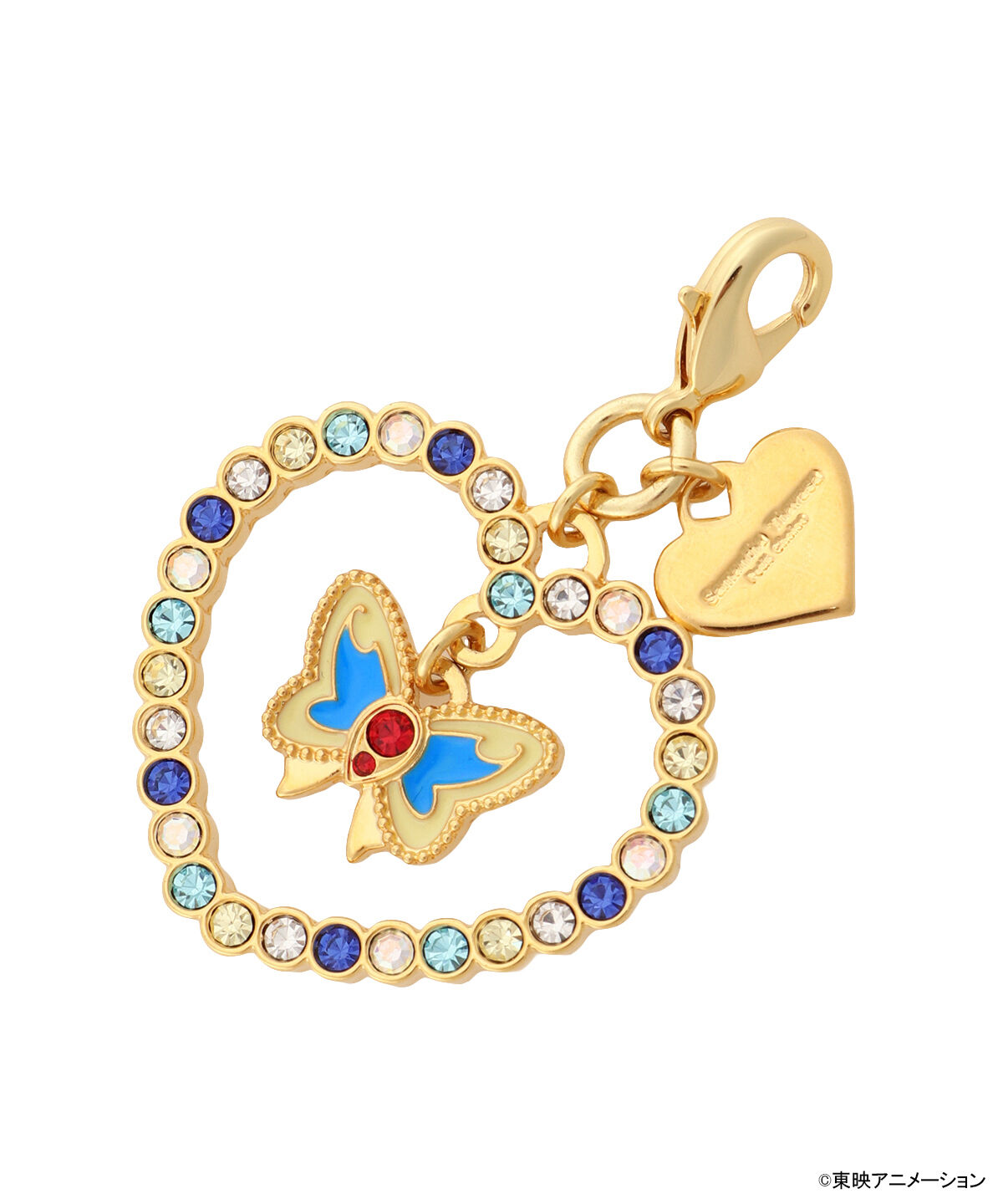 Samantha Thavasa Petit Choice「『Yes！プリキュア５GoGo！』コレクション ファスナーチャーム」|チャーム・キーホルダー|ブルー