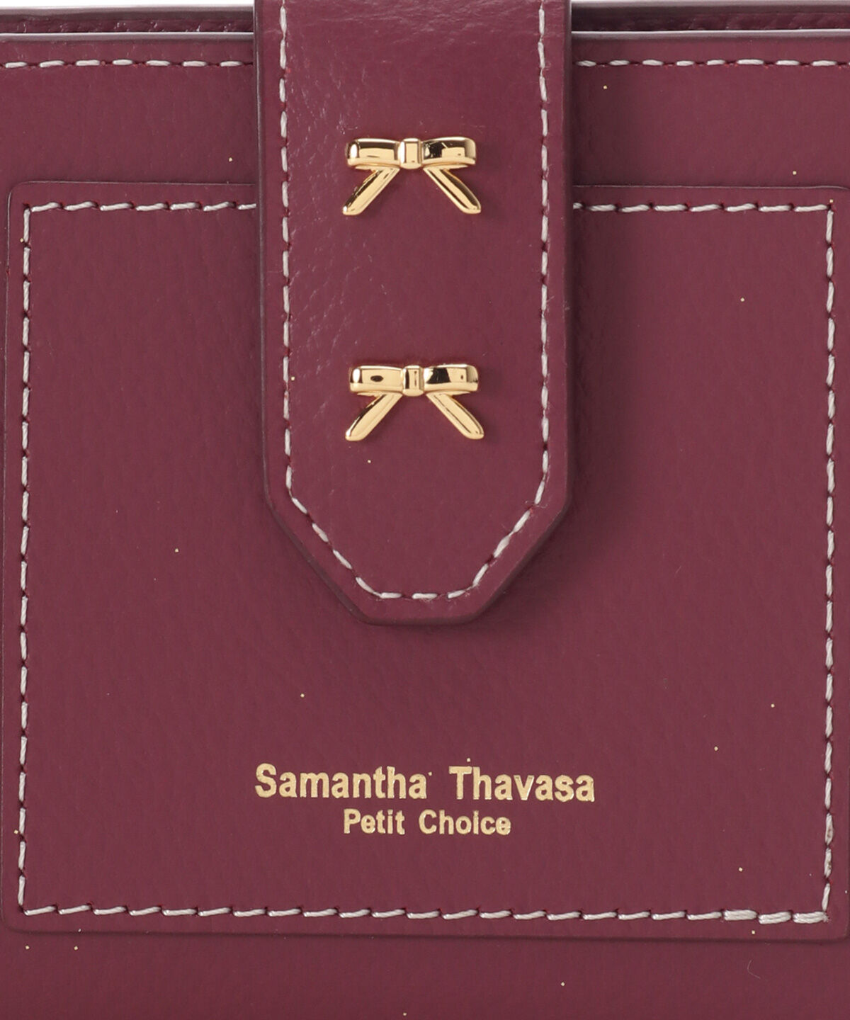 Samantha Thavasa Petit Choice「ダブルリボン ミニ財布」|財布|