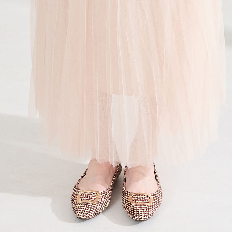 WA Oriental TRaffic「●2026春夏新作●ゴールドモチーフフラットパンプス/62109」|パンプス|