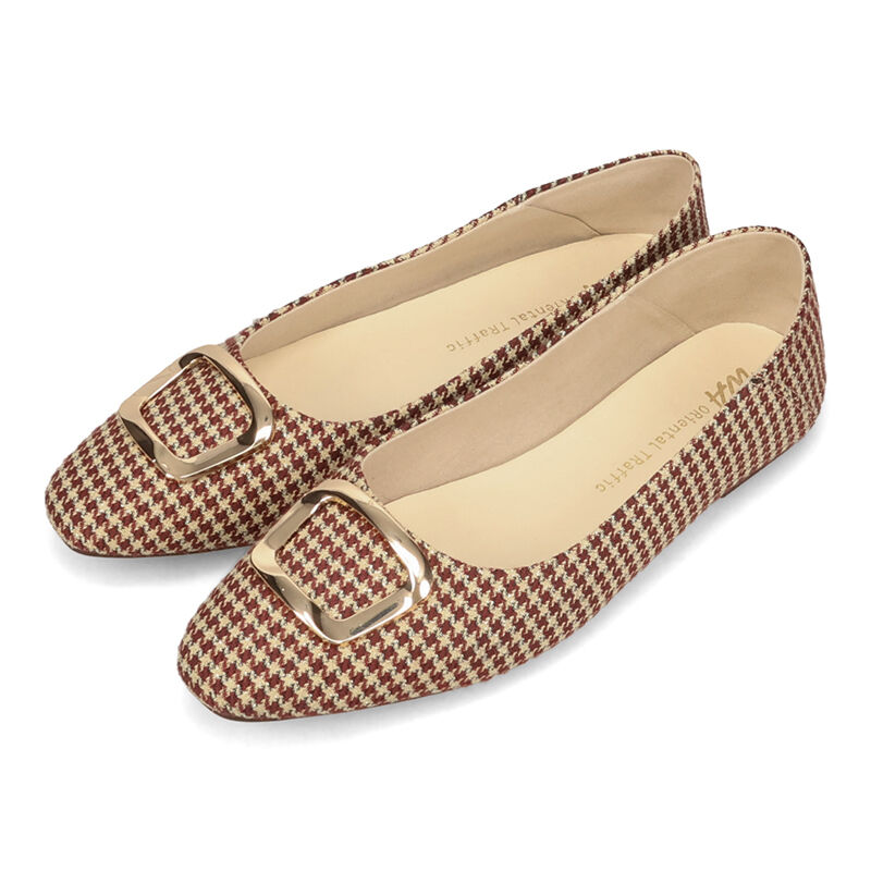 WA Oriental TRaffic「●2026春夏新作●ゴールドモチーフフラットパンプス/62109」|パンプス|