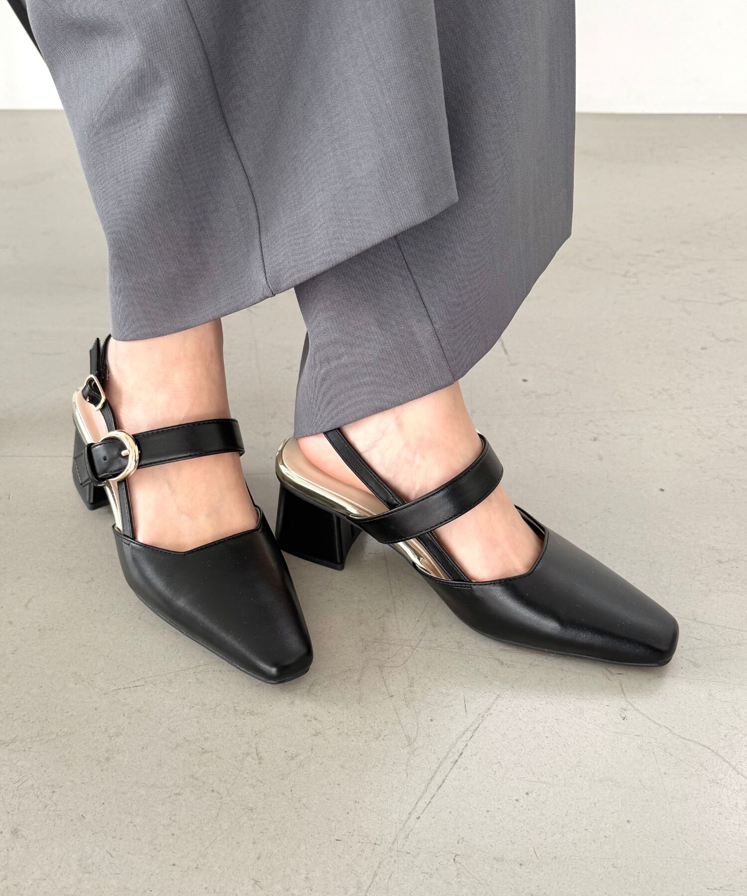 ORiental TRaffic「●2026春夏新作●バック ストラップ パンプス /61101」|パンプス|