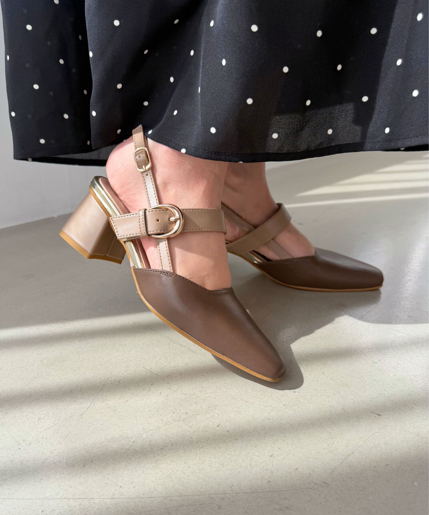 ORiental TRaffic「●2026春夏新作●バック ストラップ パンプス /61101」|パンプス|