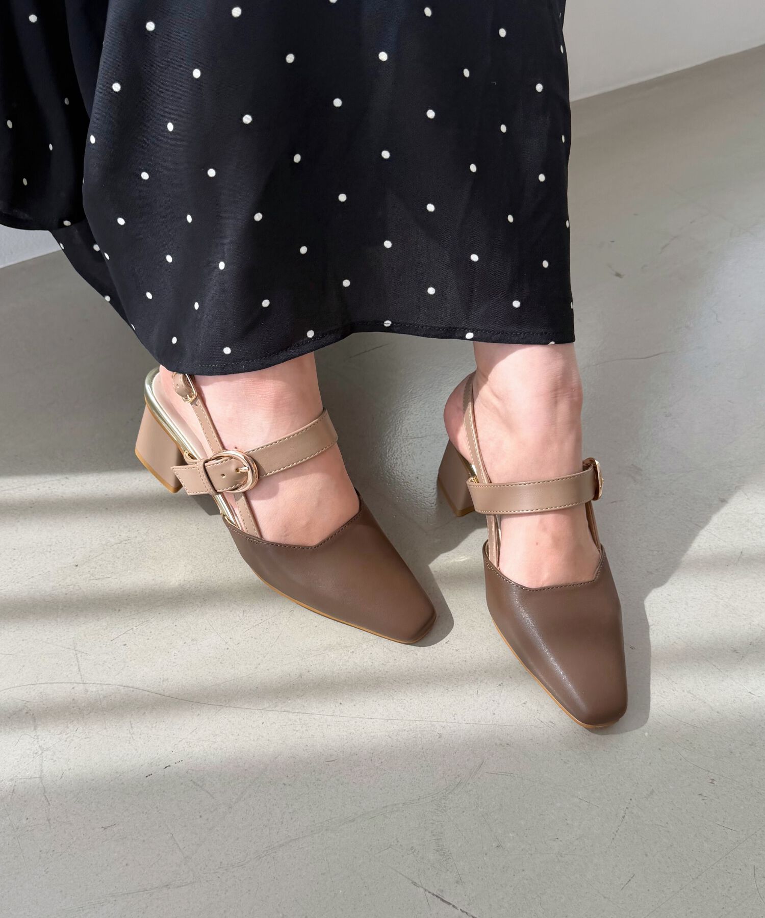 ORiental TRaffic「●2026春夏新作●バック ストラップ パンプス /61101」|パンプス|