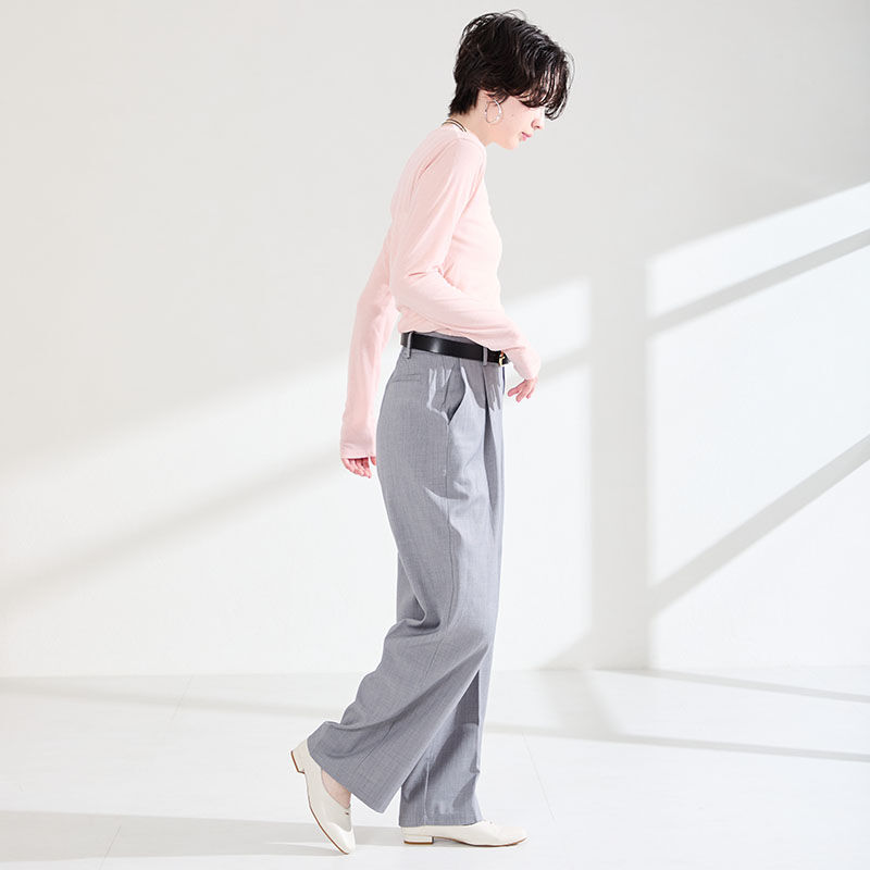 ORiental TRaffic「●2026春夏新作●ゴールドパーツVカットバブーシュ/61112」|パンプス|