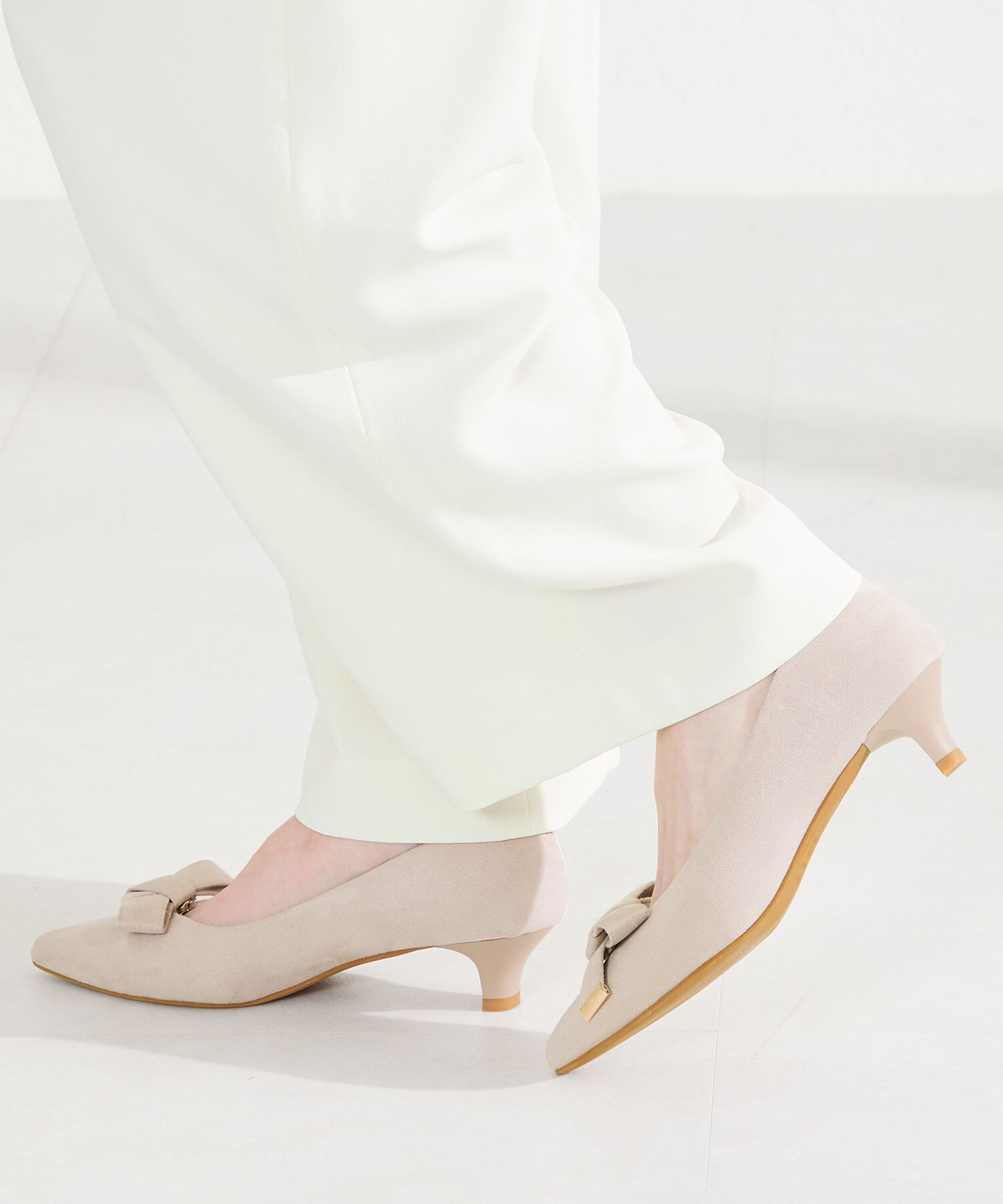 WA Oriental TRaffic「●2026春夏新作●2way リボン ミドル ヒール パンプス /62108」|パンプス|