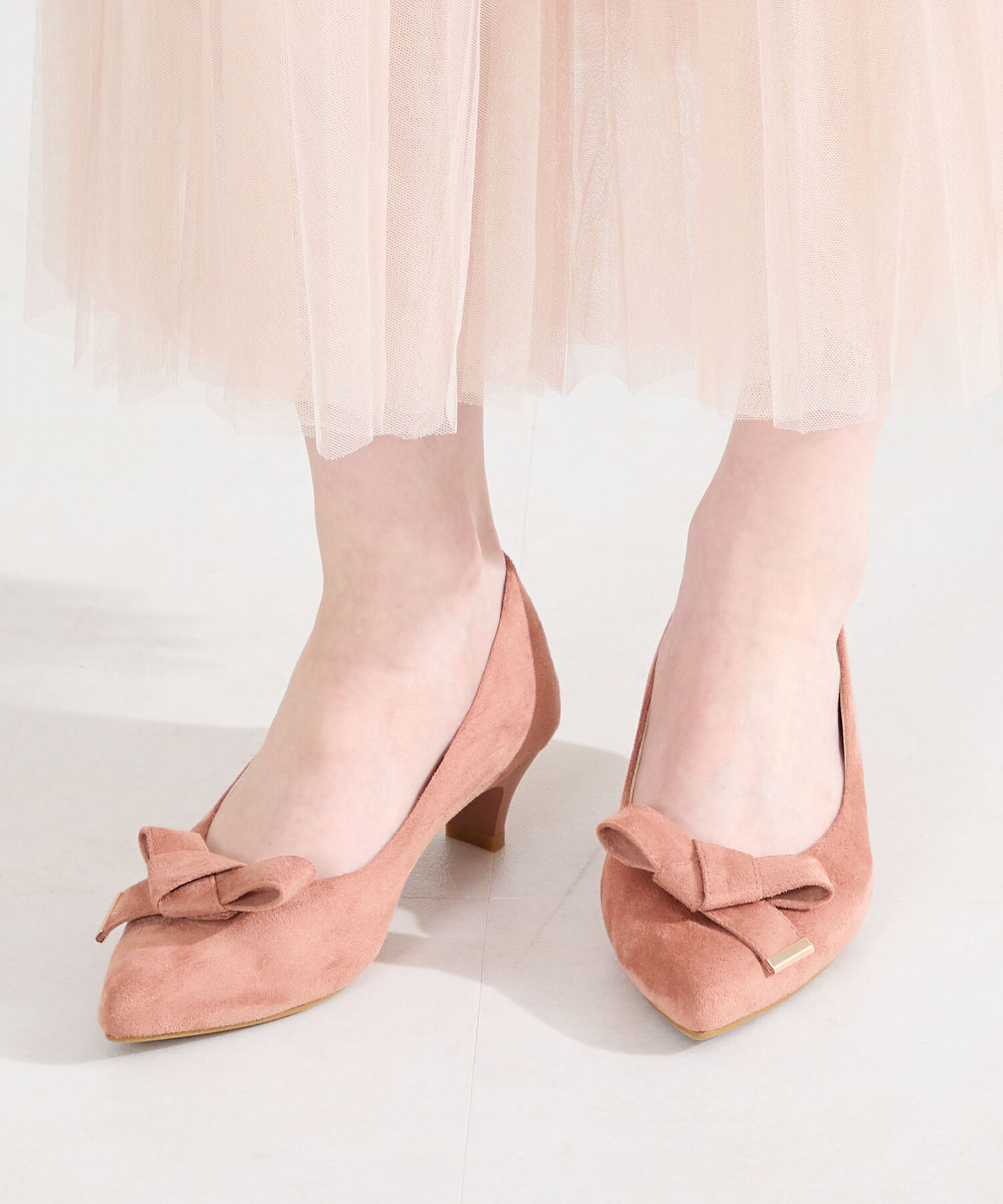 WA Oriental TRaffic「●2026春夏新作●2way リボン ミドル ヒール パンプス /62108」|パンプス|