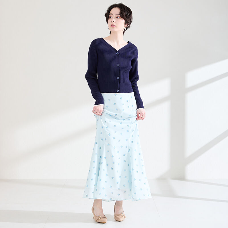 ORiental TRaffic「●2026春夏新作●ビジューバックルヒールパンプス/61104」|パンプス|