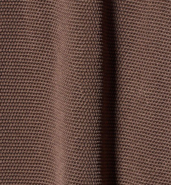 UNITED ARROWS「シャーリーカーン バーズアイ ショートスリーブ クルーネック ニットTシャツ」|ニット・セーター|